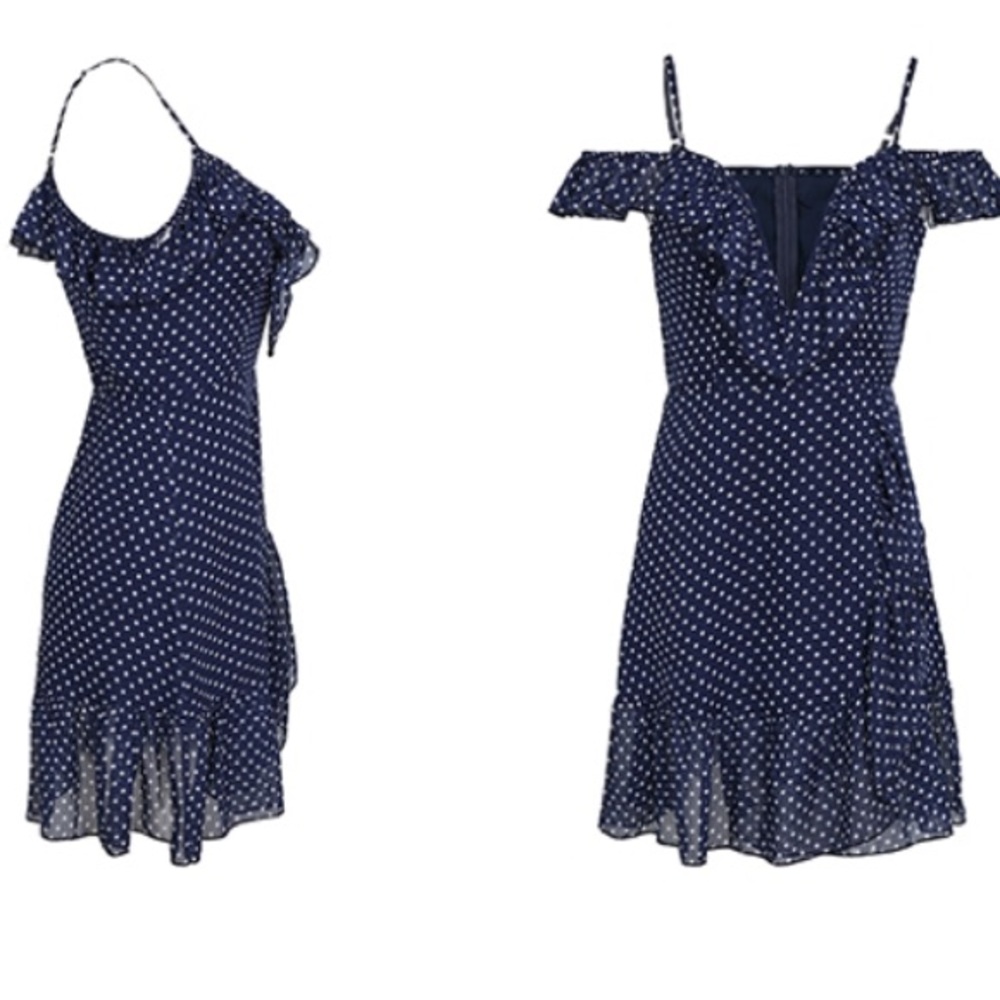 Polka-fits Mini Dress - Picture 2 of 3